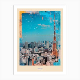 Kitsch Tokyo Poster 2 Art Print