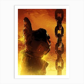 Terminator Thumb Art Print