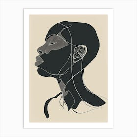 Portrait Of A Woman 434 Art Print