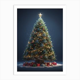 Christmas Tree 3 Art Print