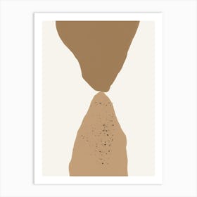 Sand Beiges Art Art Print