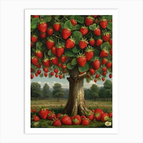 Strawberry Tree Art Print