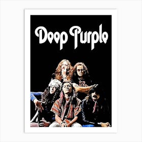 deep purple hard rock band music 16 Art Print