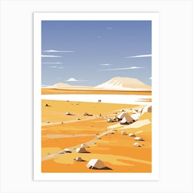 Bolivia 3 Travel Illustration Art Print