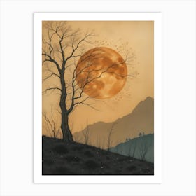 Full Moon 2 Art Print