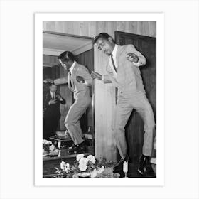 Sammy Davis Jr Dancing On Tables, 1966 Art Print
