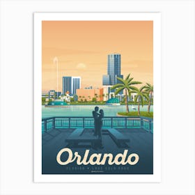 Orlando Florida Art Print
