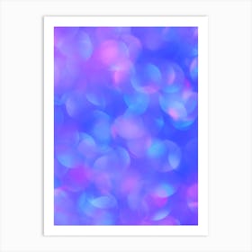 Bokeh Background Art Print