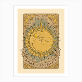 Radiate Positivity Art Print