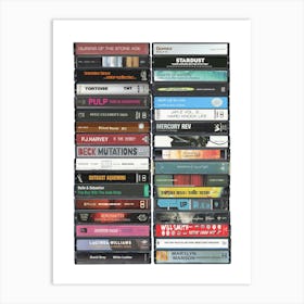 1998 Music - Cassette Print - Born in '98 Art Print