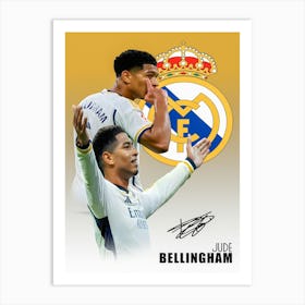 Jude Bellingham Real Madrid 11 Art Print