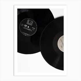 The Simple Beauty Of Records And Music Art Print