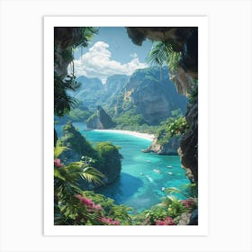 Thailand Art Print