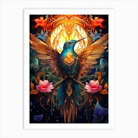 Hummingbird Art Print