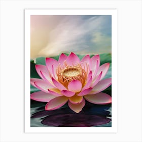 Lotus Flower 74 Art Print