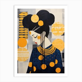 Asian Woman 7 Art Print