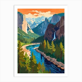 Yosemite Valley Art Print