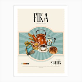 Fika / Coffee Art Print
