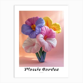 Dreamy Inflatable Flowers Poster Wild Pansy 1 Art Print