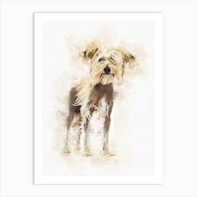 Chinese Crested Dog Art Print