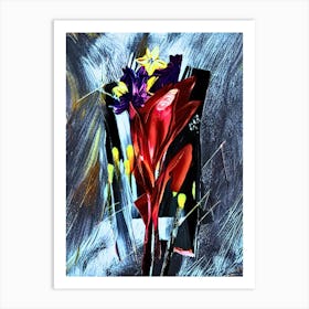 Abstract Of Flowers Art Print