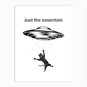 Just The Essentials Art Print