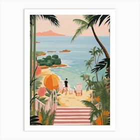 Phu Quoc, Vietnam, Graphic Illustration 1 Art Print