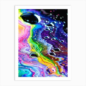 Rainbow Paint 1 Art Print