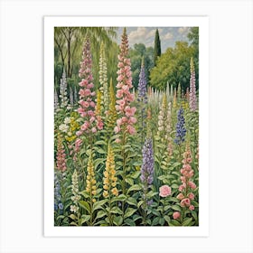 Garden Rhapsody 1 Art Print