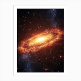 Galaxy In Space 10 Art Print