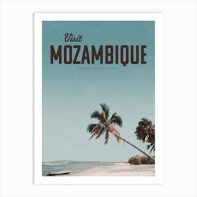 Visit Mozambique Art Print