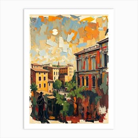 Rome Cityscape 6 Art Print