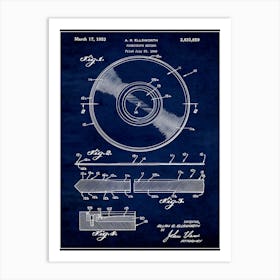 Vinyl Record 1953 Art Print