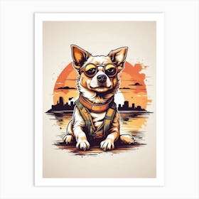 Chihuahua Dog Art Print