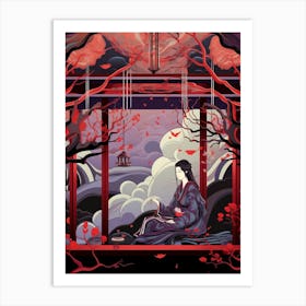 Kabuki Theater Japanese Style 9 Art Print