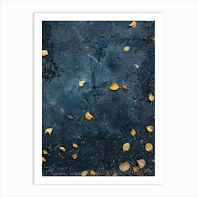 Autumn Leaves On The Ground 6 Art Print