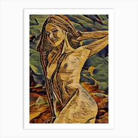 Nude Woman 9 Art Print