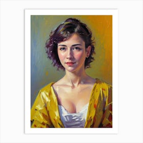 Portrait Of A Young Woman 31 Art Print