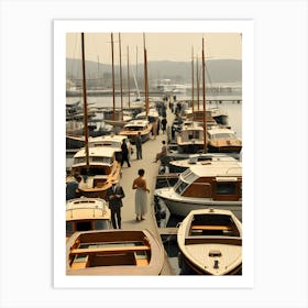 The Old Marina ~Reimagined 41 Art Print