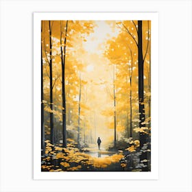 Modern Forest 7 Art Print