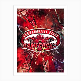 Jacksonville State Gamecocks 1 Art Print