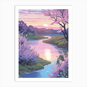 Sakura Blossoms 16 Art Print