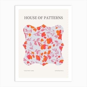 Floral Pattern Poster 61 Art Print