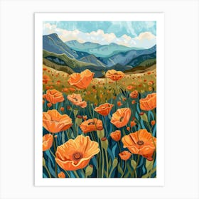 Poppies 56 Art Print