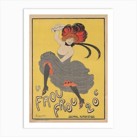 Le Frou Frou Poster By Leonetto Cappiello Art Print