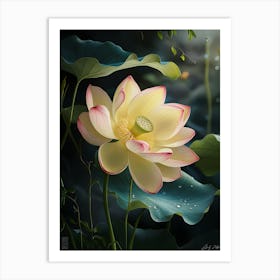 Lotus Flower 2 Art Print