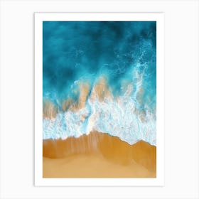 Sand And Sea Art Print