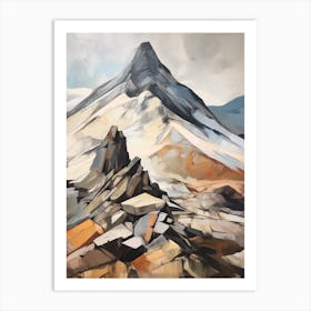 Cairn Gorm Scotland Mountain Painting Art Print