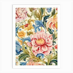 Floral Pattern 31 Art Print