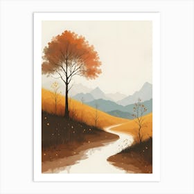 Autumn Landscape 1 Art Print